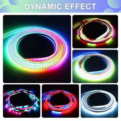 RGBIC COB LED Strip Addressable COB LED Strip