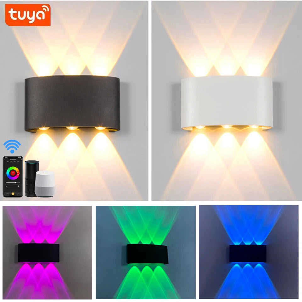 Smart RGB Outdoor Light,2700K-6500K Ambience Wall