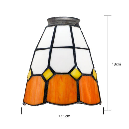 Vintage Stained Glass Lampshade for Pendant Lights