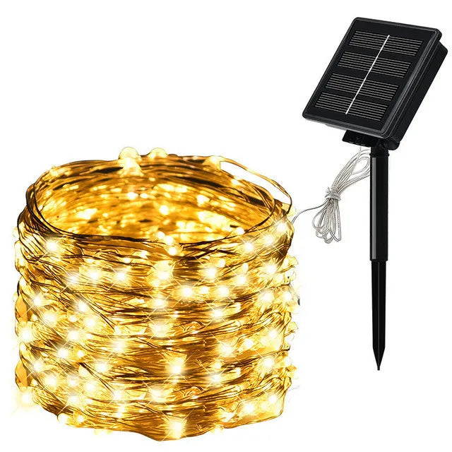 LED Solar Light Outdoor Garden Fairy String Light Led Twinkle