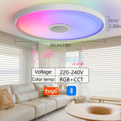 LED Smart Ceiling Lamps RGB APP Remote Control Home Lighting