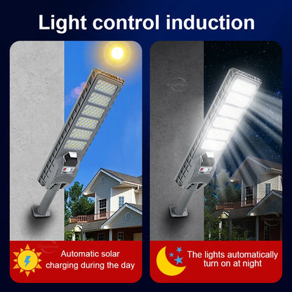 Waterproof Floodlight With Motion Sensor Garden Courtyard Lamp  Street Lamp