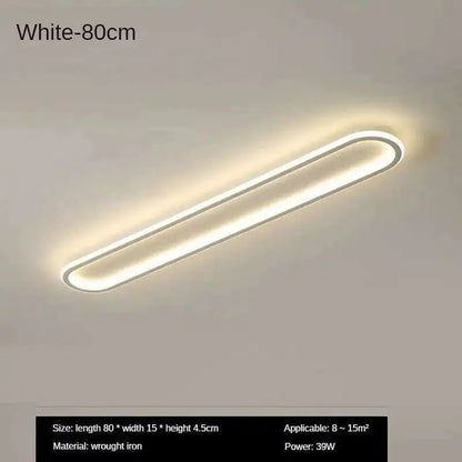 Long Strip LED Ceiling Lights Modern Simple Corridor Aisle