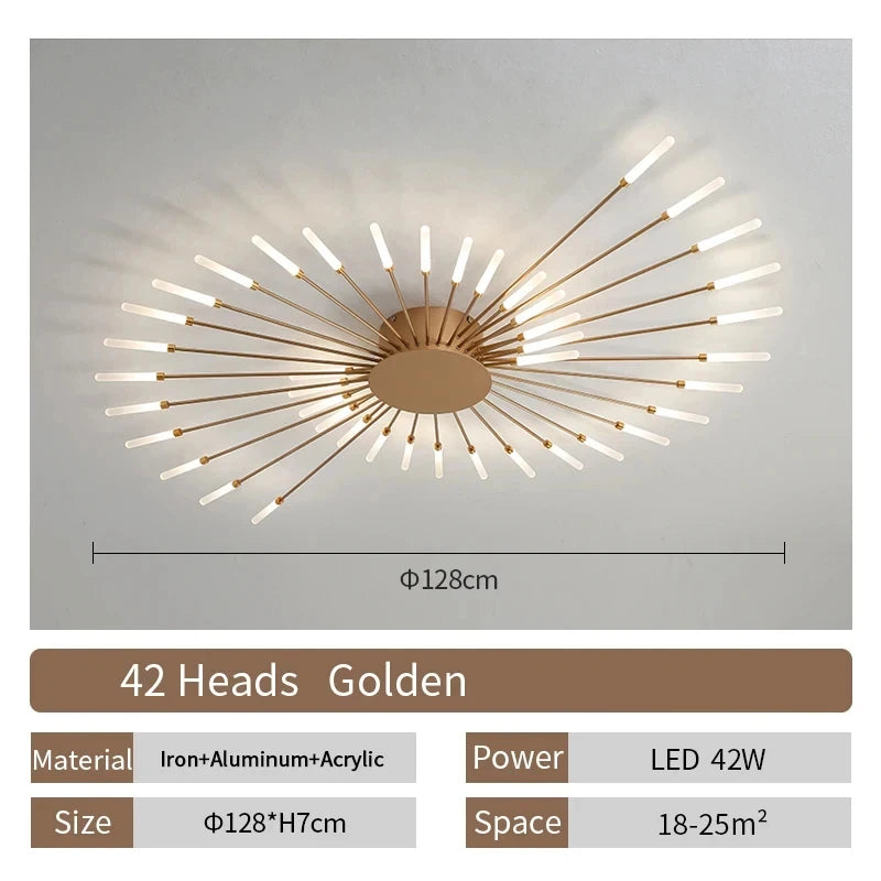 Living Room Light LED Ceiling Lamp Modern Indoor Lighting