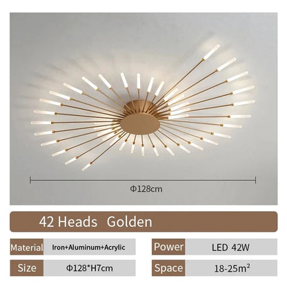 Living Room Light LED Ceiling Lamp Modern Indoor Lighting