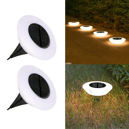 Outdoor Solar Pathway Lights IP65 Rated LED Landscape Lighting