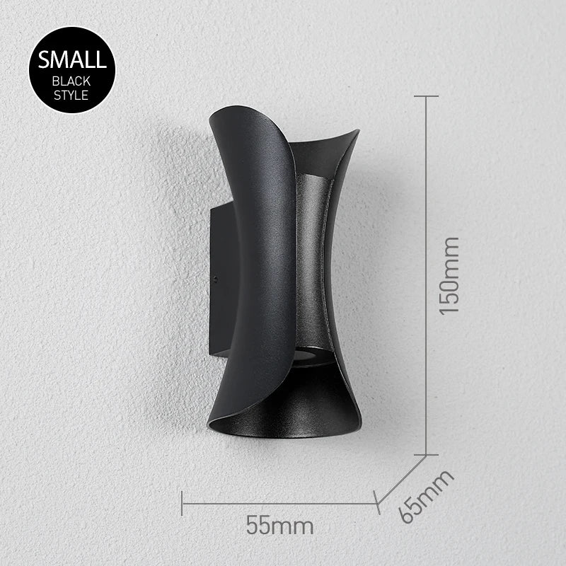 LED Wall Lamp 6W 10W Aluminum IP65 Waterproof Outdoor