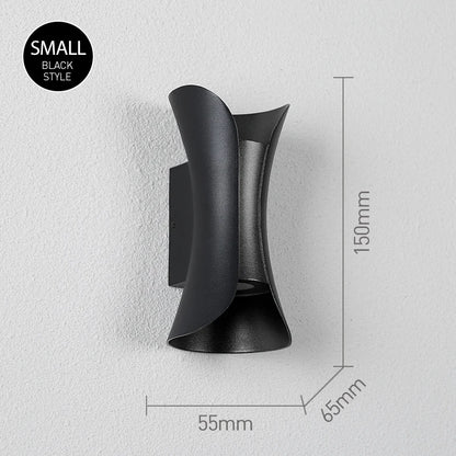 LED Wall Lamp 6W 10W Aluminum IP65 Waterproof Outdoor
