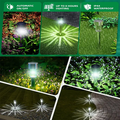 10Pack Solar Outdoor Lights Garden Lantern Solar Powered Lamp