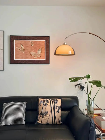 Acrylic Lampshade Floor Lamp Modern Minimalist Light
