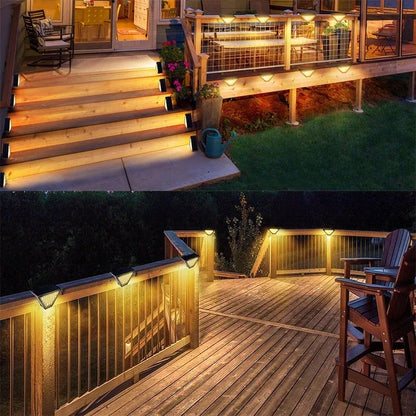 Solar Deck Lights Fence Lights Outdoor Step Lights
