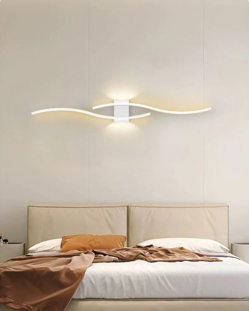 Long Strip LED Wall Lamps for Bedroom Living Room Indoor