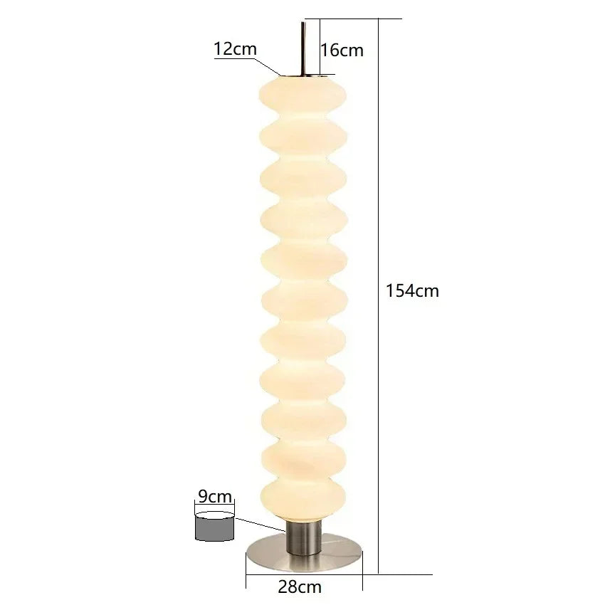 Nordic Style Acrylic Floor Lamps LED Ambient Lights