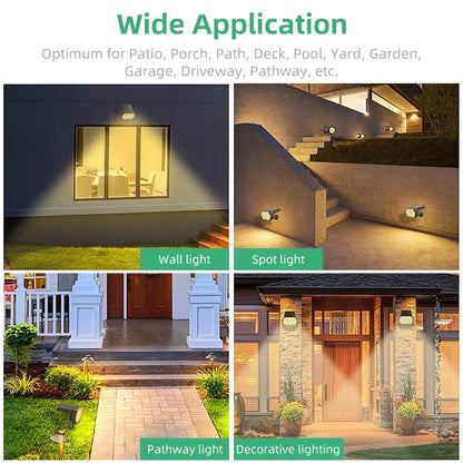 Solar Lights Outdoor  92 LED Solar Spot Lights Outdoor IP67 Waterproof