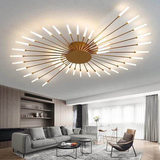 Living Room Light LED Ceiling Lamp Modern Indoor Lighting