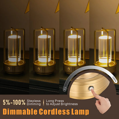 Nightlight Rechargeable Led Cordless Table Lamp