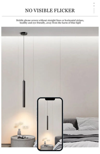 Nordic LED Pendant Lamps for TV Background Kitchen Fixture