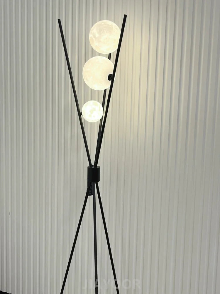 Nordic Living Room Sofa Floor Lamp Modern Creative Moon