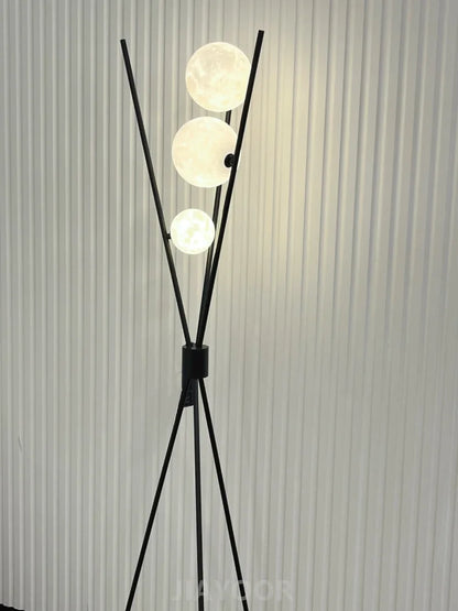 Nordic Living Room Sofa Floor Lamp Modern Creative Moon