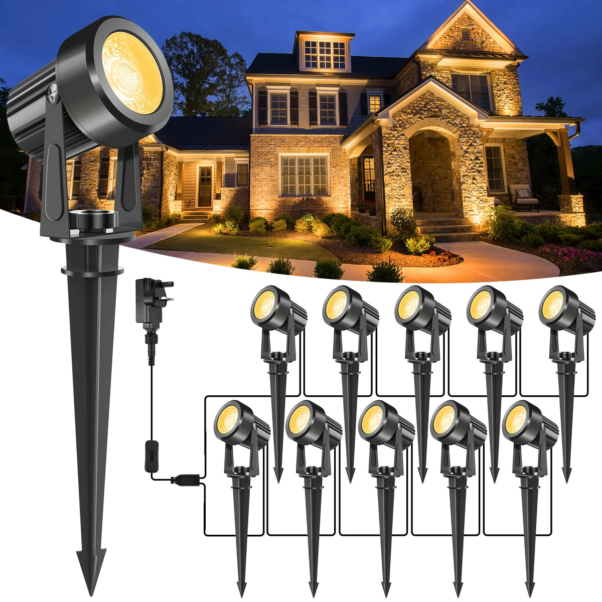 Lights Low Voltage Landscape Lighting 12V/27V Outdoor Lamp