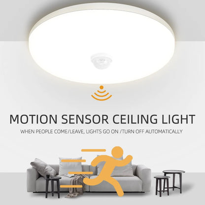 Radar LED Ceiling Lights LED PIR Motion Sensor Light