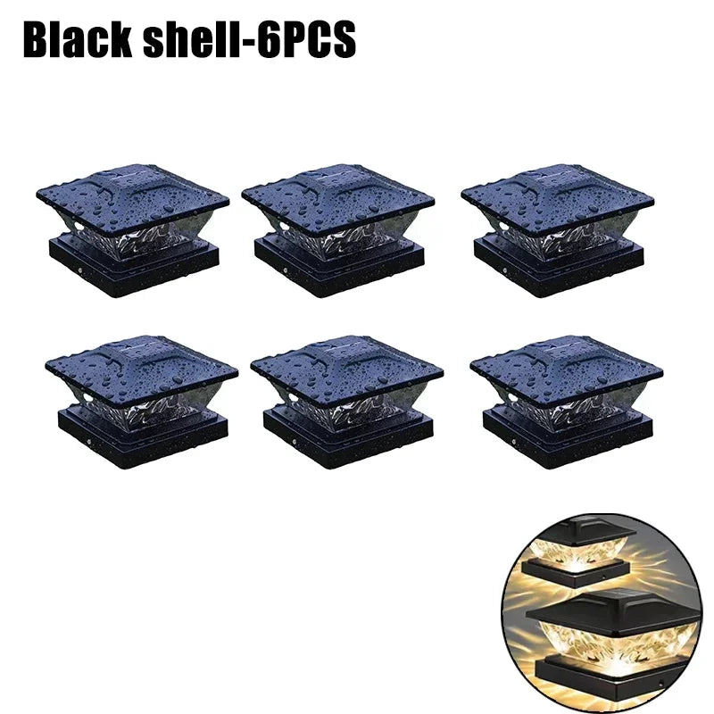 Outdoor Waterproof Villa Gate Fence Light Solar Light Outdoor