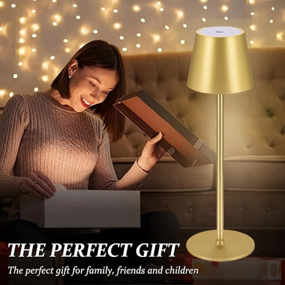 LED Table Lamp Rechargeable Touch 3 Colors Desk Lamp