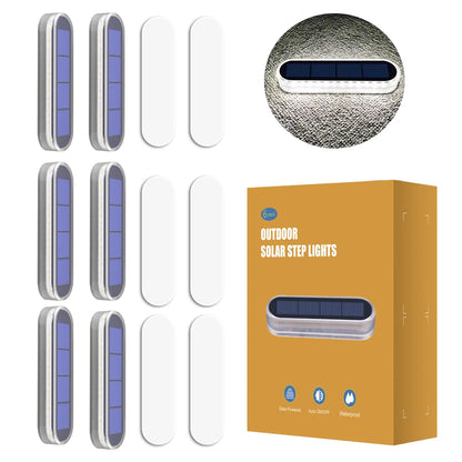 Solar Deck Lights IP68 Waterproof Outdoor Auto On/Off Lighting