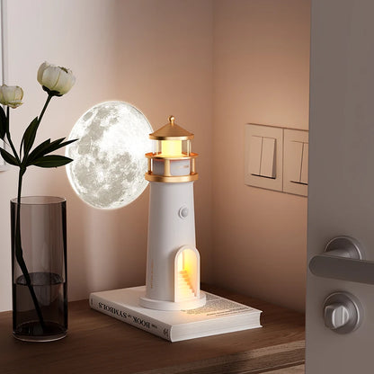 Moon Lamp Projection Lighthouse Lamps Night Light