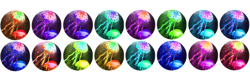 Jellyfish Lamp with 16 Color and Remote Control