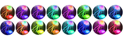 Jellyfish Lamp with 16 Color and Remote Control