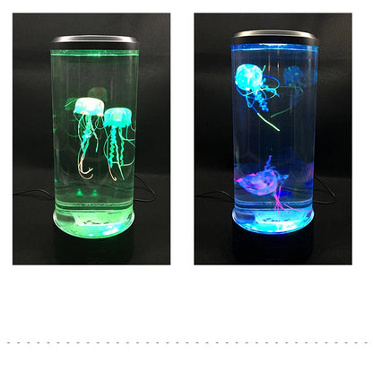 Jellyfish Lamp Color Changing Remote Control  Aquarium Tank
