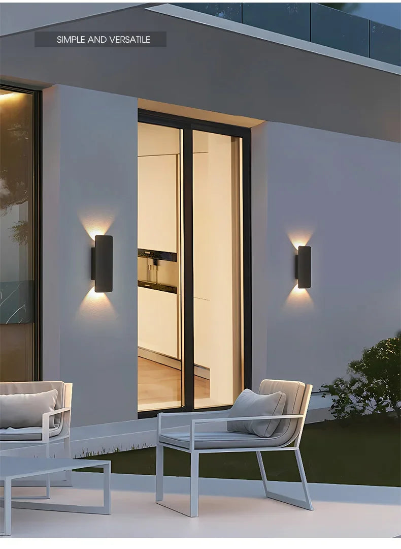 Outdoor Waterproof Wall Lamp Modern LED Lamp