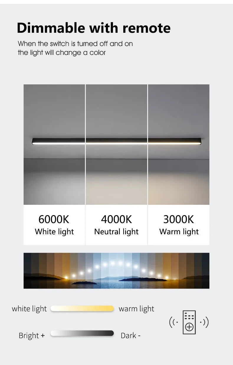 Living room lights kitchen restaurant lamps modern led
