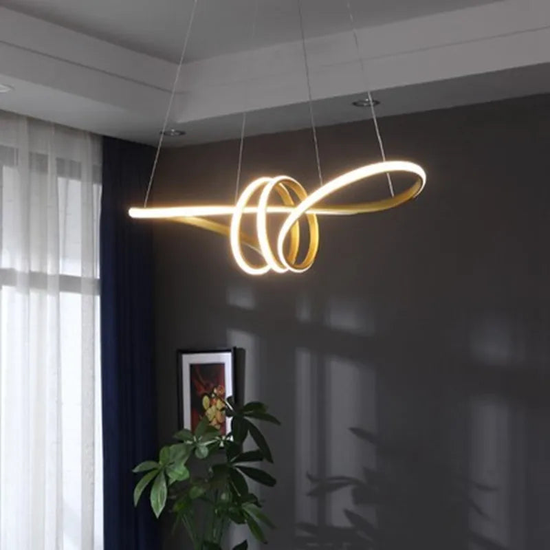 Hanging Lights Remote Dimming Kitchen Led Cord Pendant Lamp