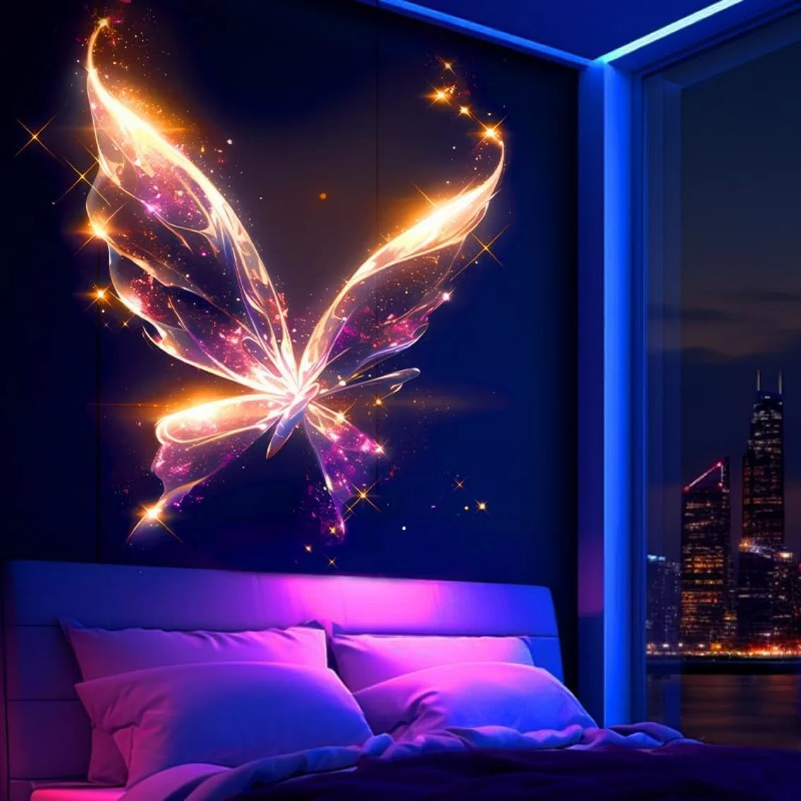 Ocean Animal Projector Light Whale Jellyfish Butterfly LED