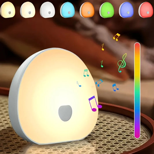 New White Noise Night Light 7 Color Ambient Light