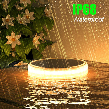 Solar Deck Lights Outdoor Waterproof LED Dock Lighting