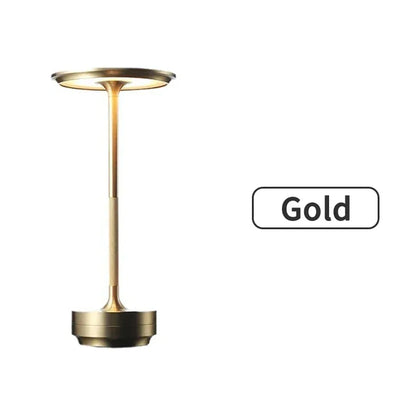 Wireless Table Lamp USB Rechargeable Touch Lamp