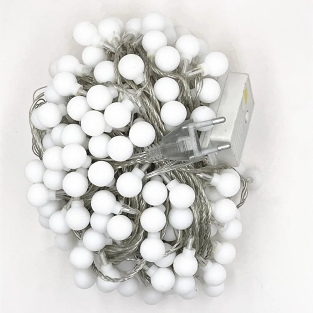 Cherry Balls LED Fairy String Lights Garland Decoration