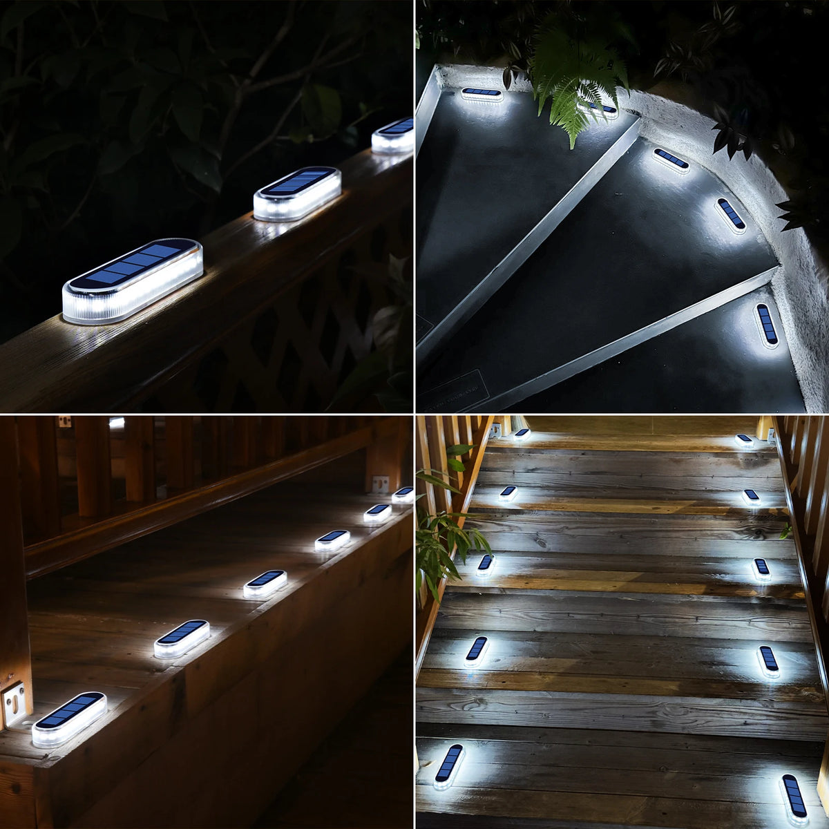 Quality Solar LED Deck Lights Outdoor Step Light Waterproof