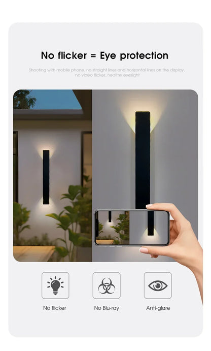 Outdoor Waterproof Wall Lamp Modern LED Lamp