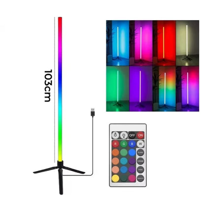 RGB LED Floor atmosphere light dimmable controlled