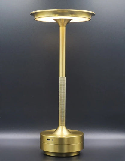 Wireless Table Lamp USB Rechargeable Touch Lamp
