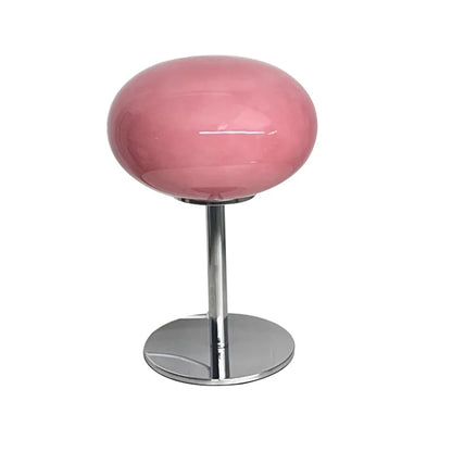 Macaron Glass Table Lamp Trichromatic Dimming Living Room