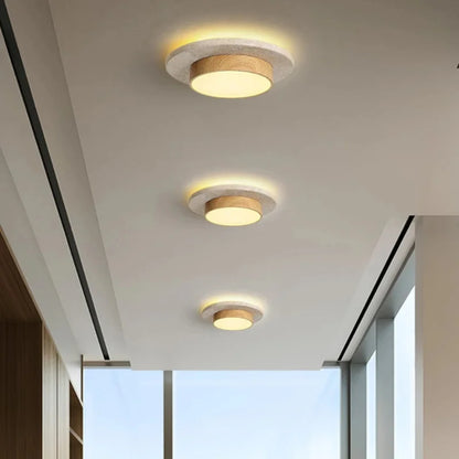 Stone Ceiling Lamp Round Ceiling Lights Indoor Lights