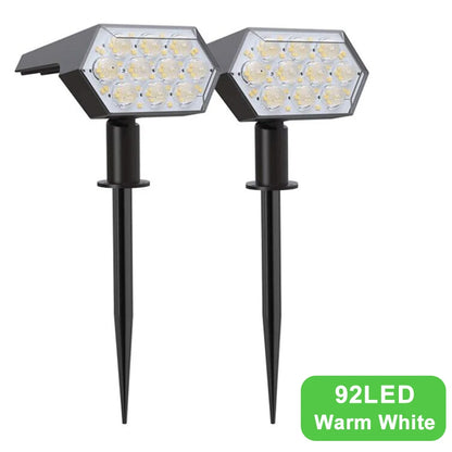 108 LED Outdoor Solar Lights Solar Spot Lights Landscape