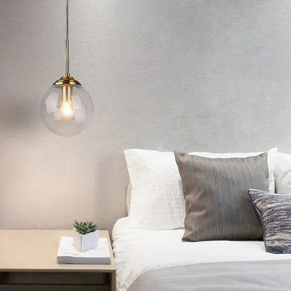 Modern Luxury Metal Chandelier Nordic Creative LED Glass