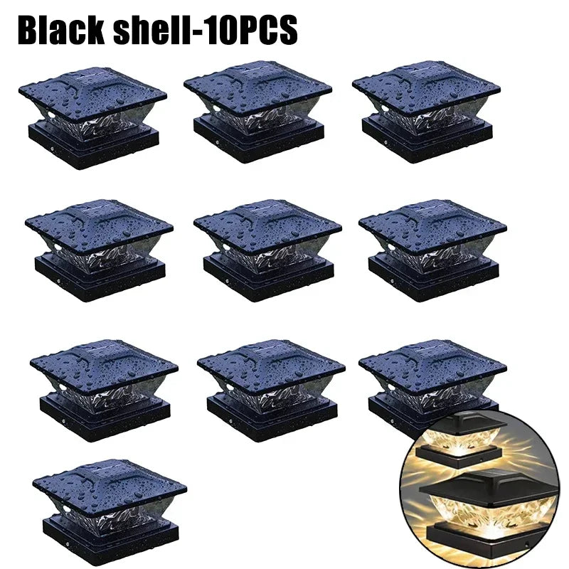 Outdoor Waterproof Villa Gate Fence Light Solar Light Outdoor