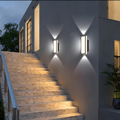 Aluminum Led Outdoor Wall Light Waterproof Porch Lights